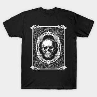 Gothic Victorian Framed Skull T-Shirt